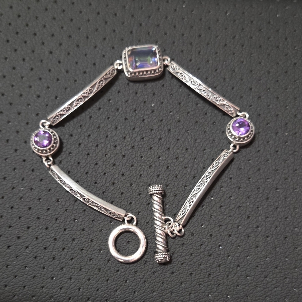 Lori Bonn Silver Bracelet